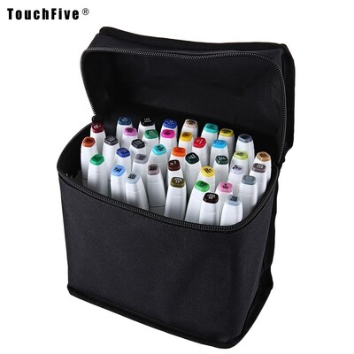 TouchFive Colors Twin Tip Pen Marker Broad Point