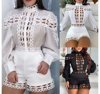 Sexy lace Romper
