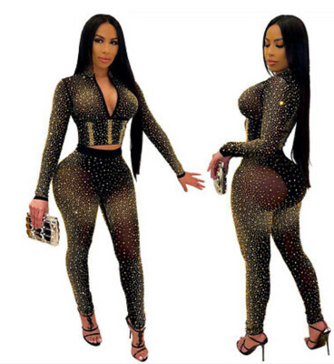 Brown Diamond 2pc Set