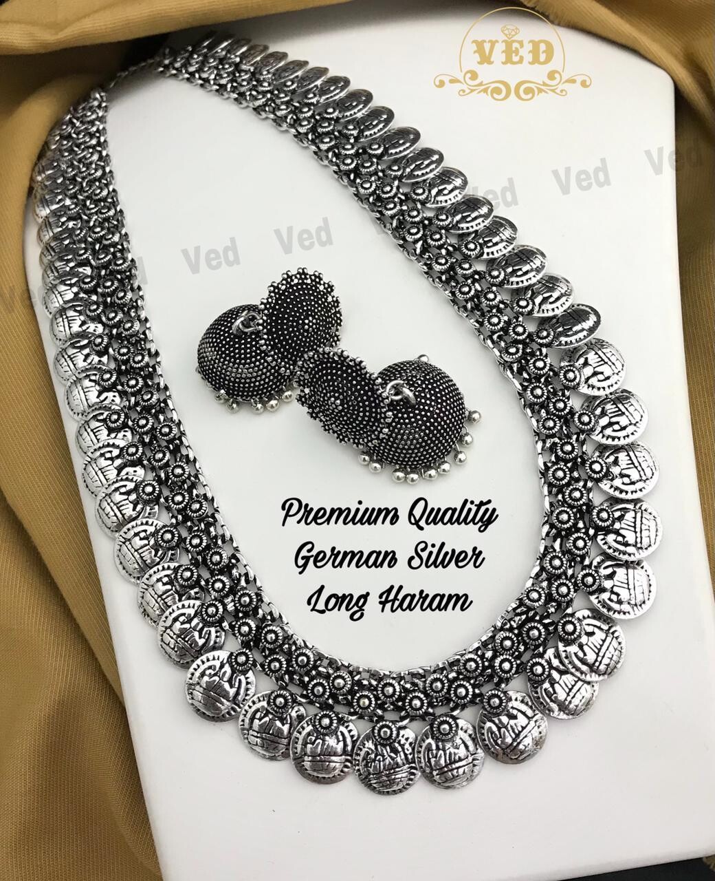 Oxidized  necklace set