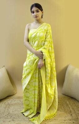 Yellow Sari