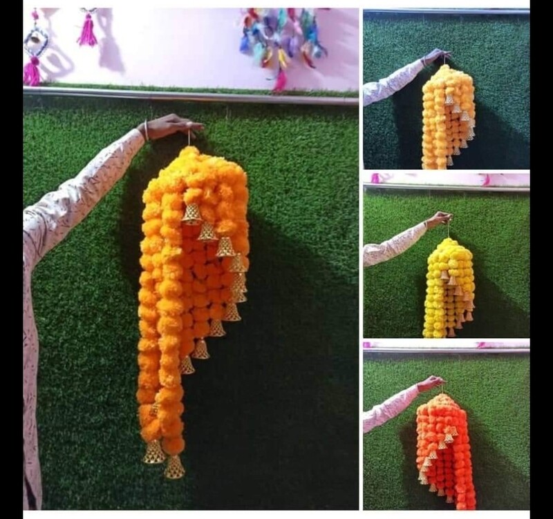 Marogold jhummar Decorations