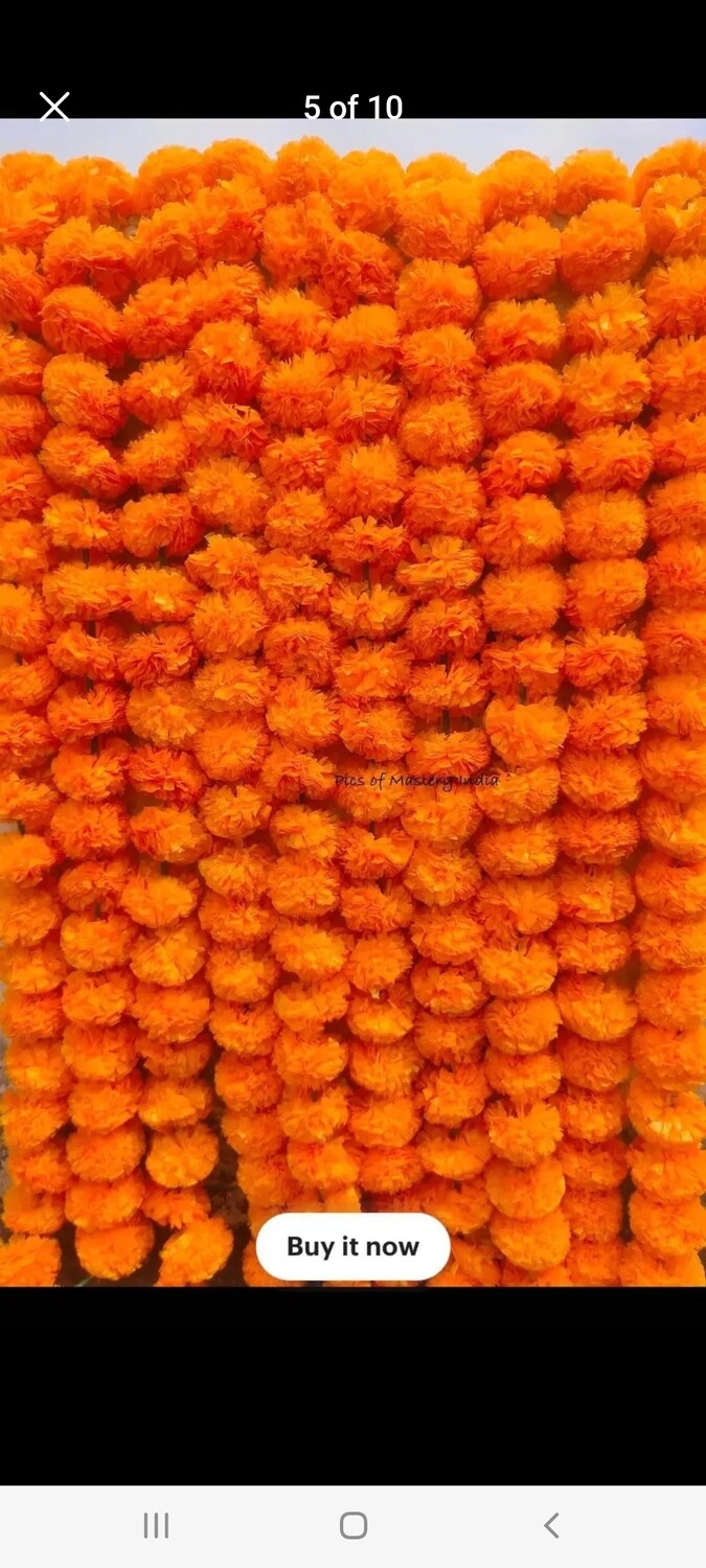 Marigold garlands