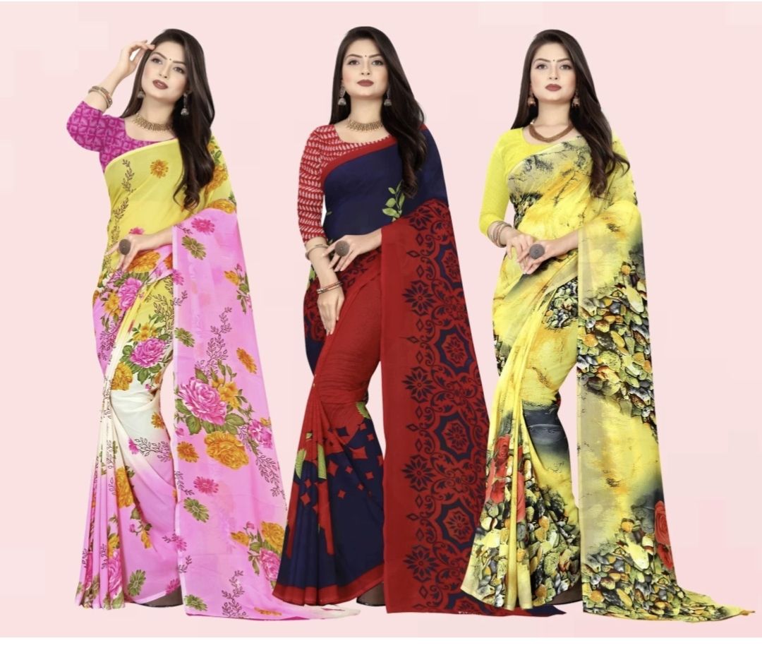 Floral /Shaded sarees