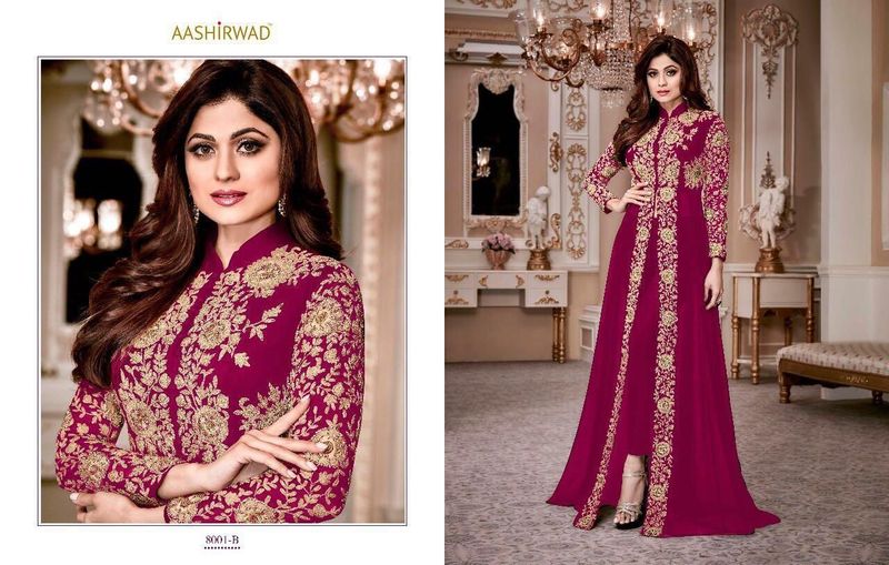 Designer gown duppta sets