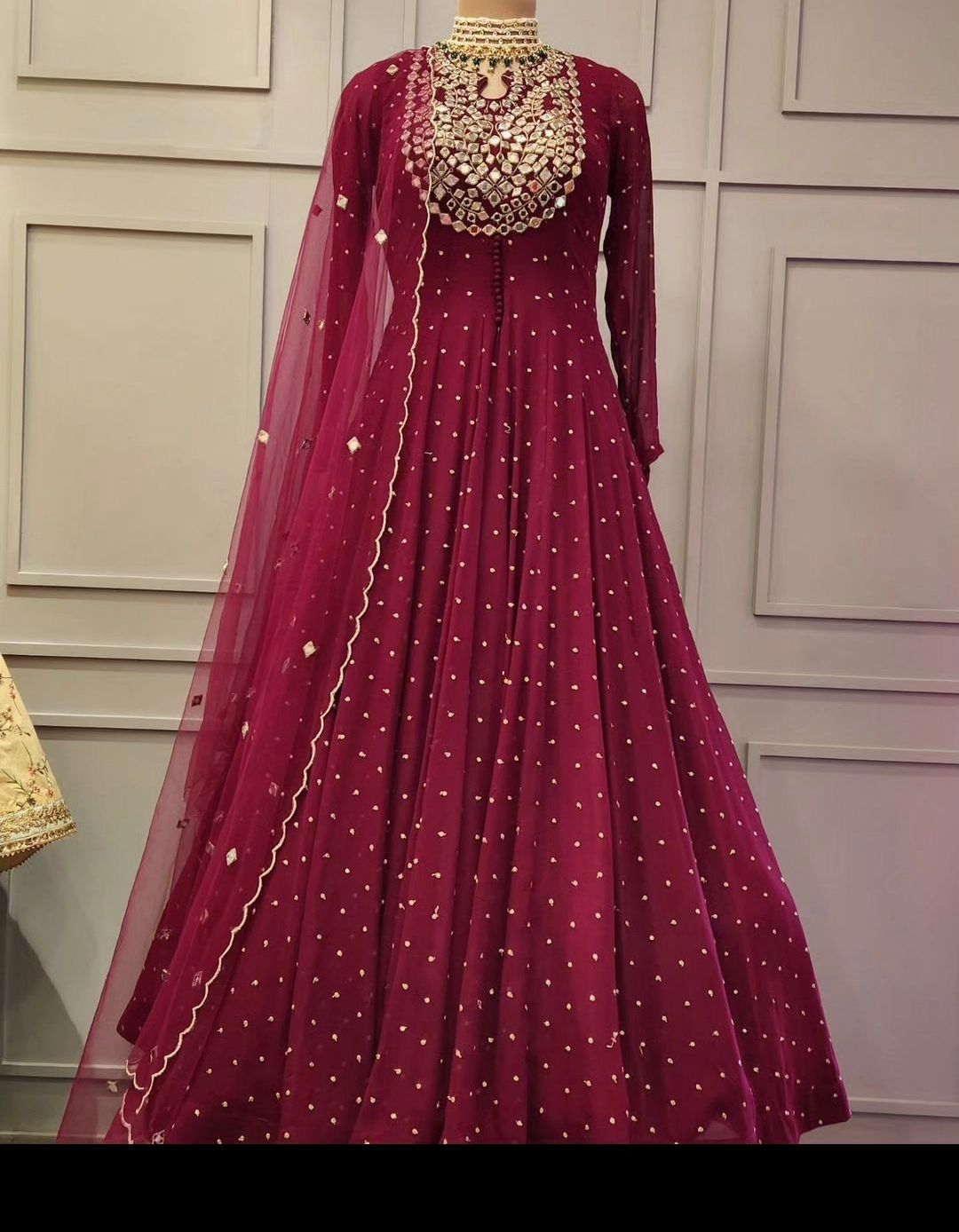 Anarkali Gown set