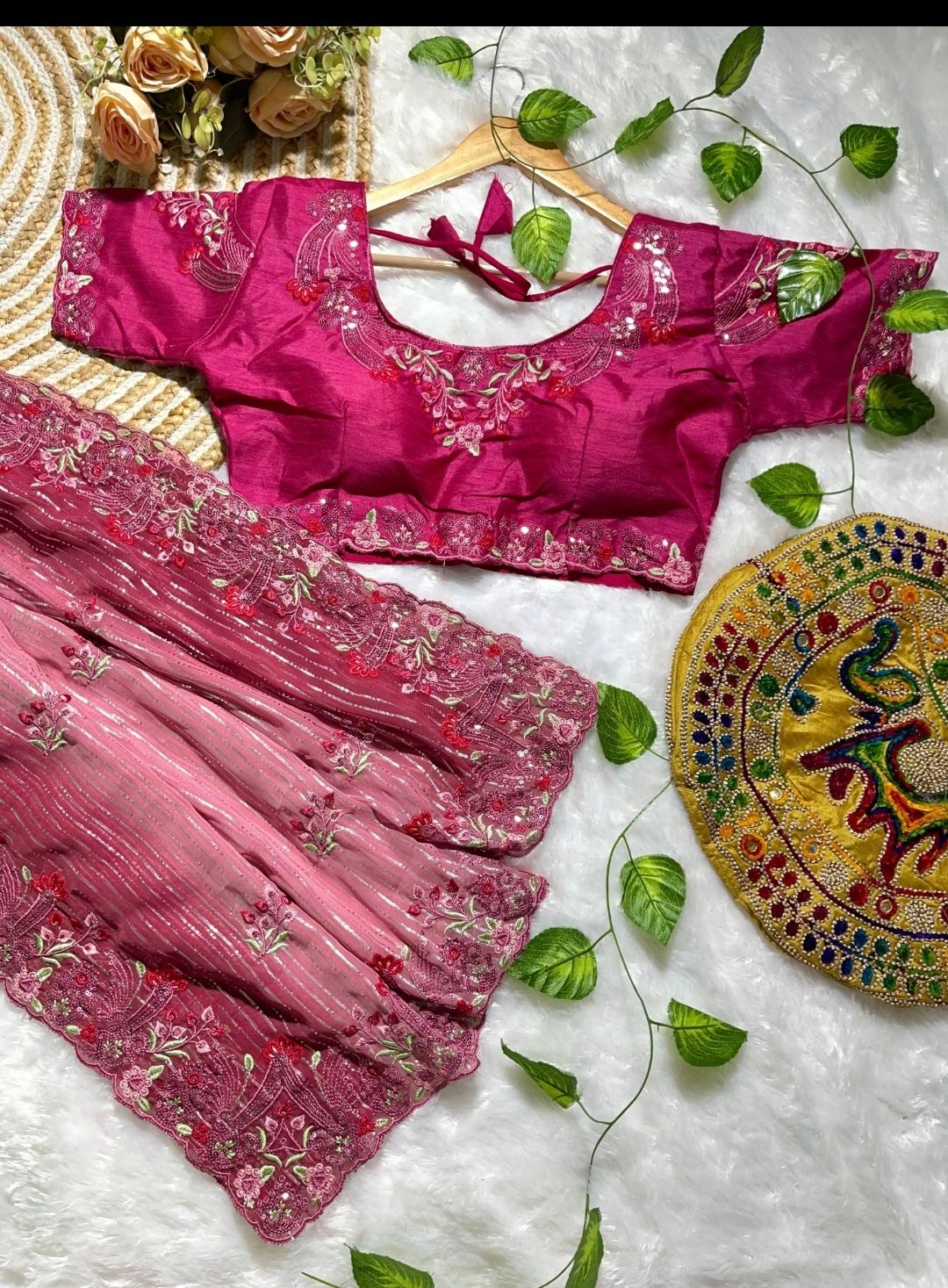Saree blouse combo