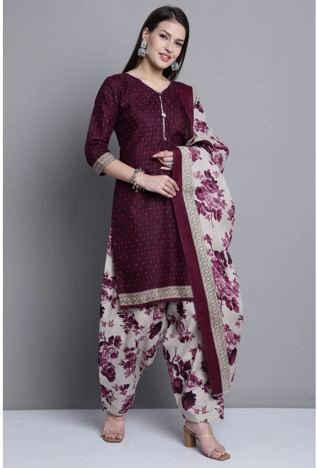 Plus size patiala sets