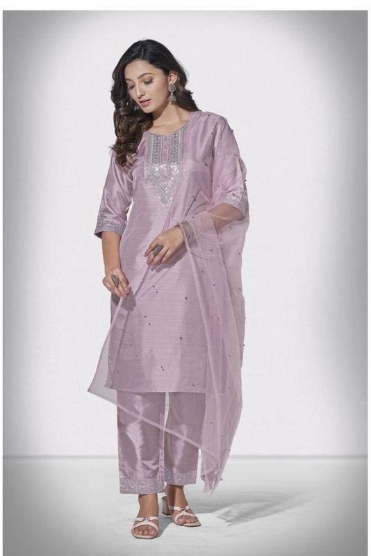 Straight salwaar set