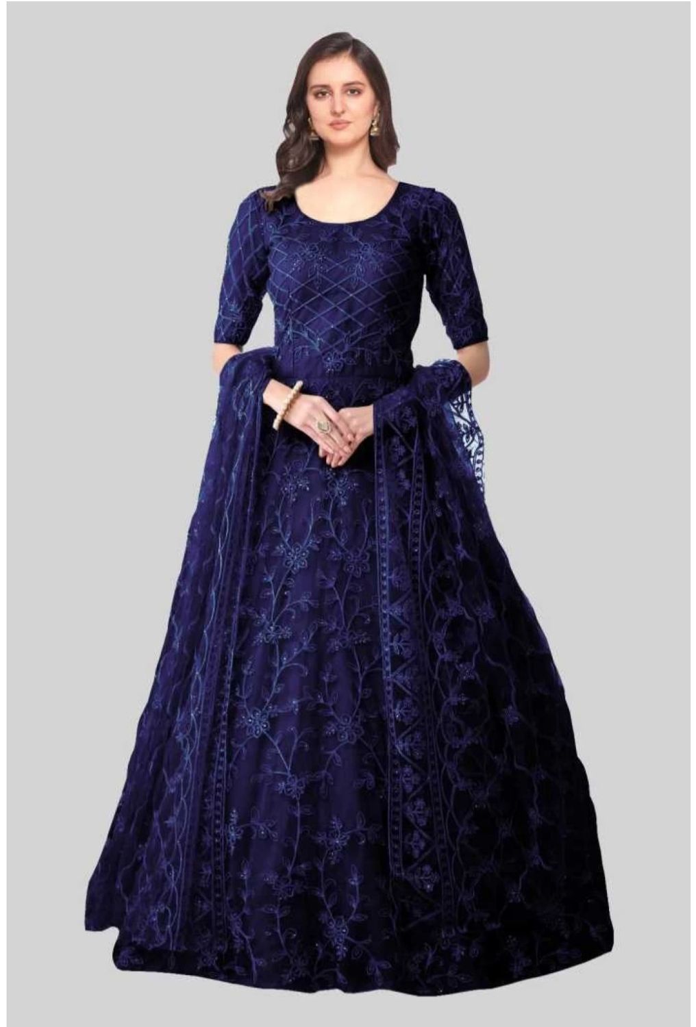 Designer gown duppta sets