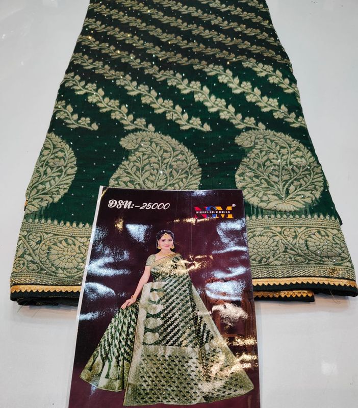 Organza silk saree (1)