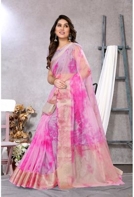 Organza silk saree (2)