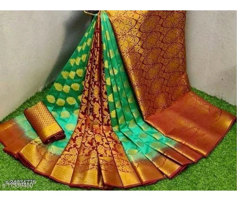 2 color silk Sarees