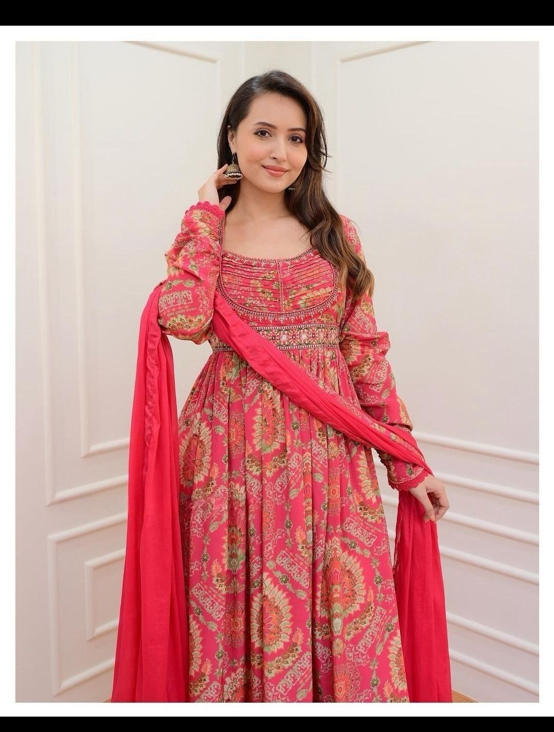 Anarkali set (plus sizes)