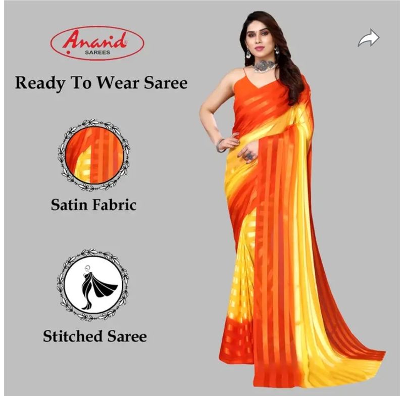 Ready to wear saree