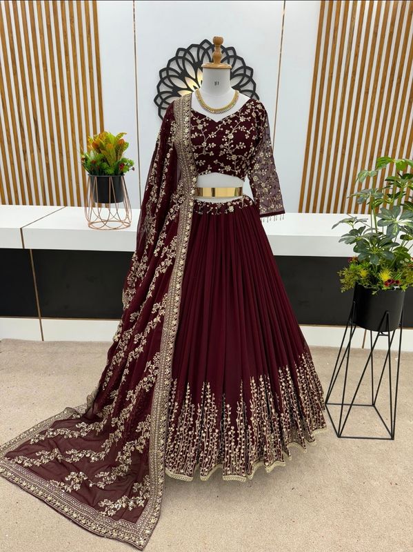 Georgette Lehenga Sets