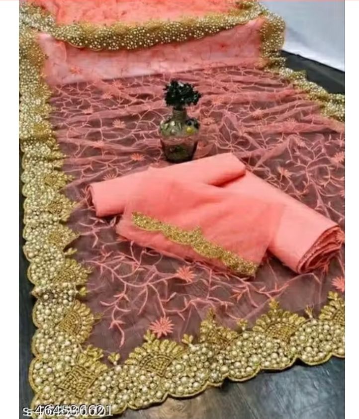 Netting Saree