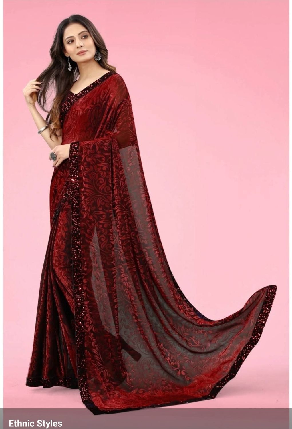 Lycra sarees