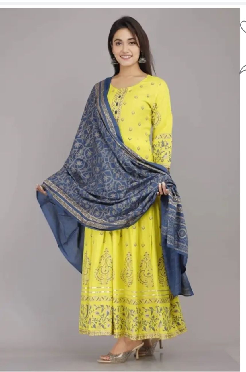Gown duppata sets