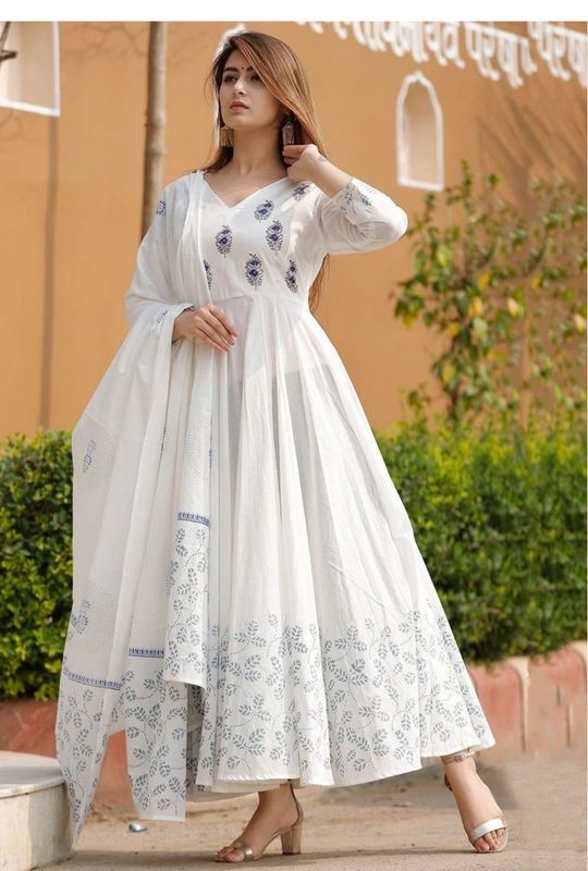 Gown duppata sets