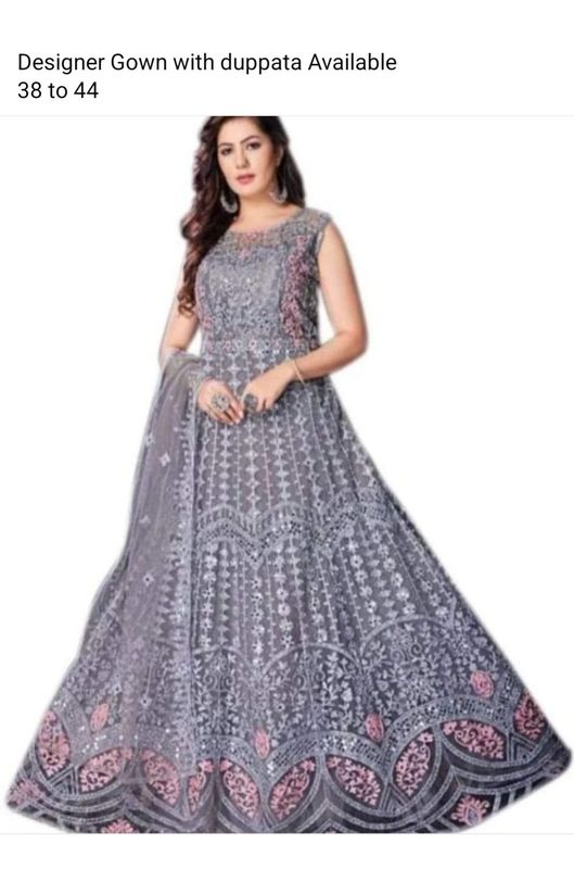 Gown duppata sets