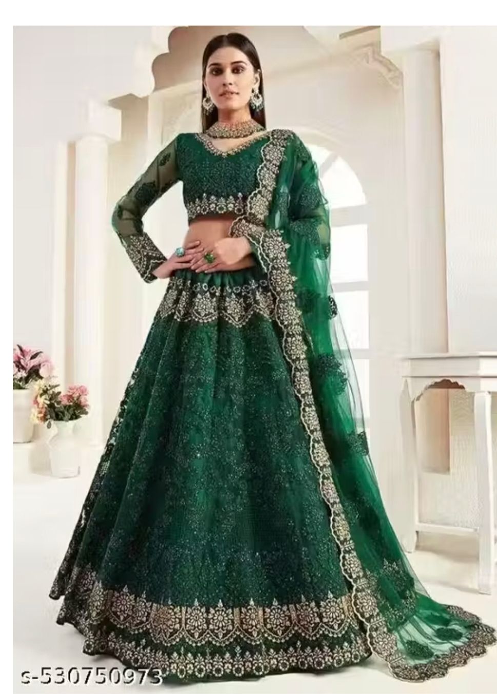 Net Lehenga  set