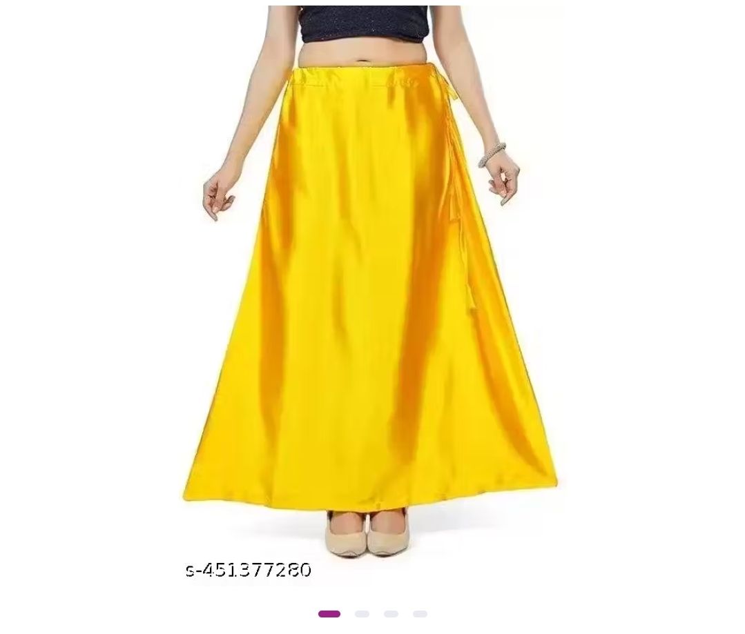 Silk petticoat