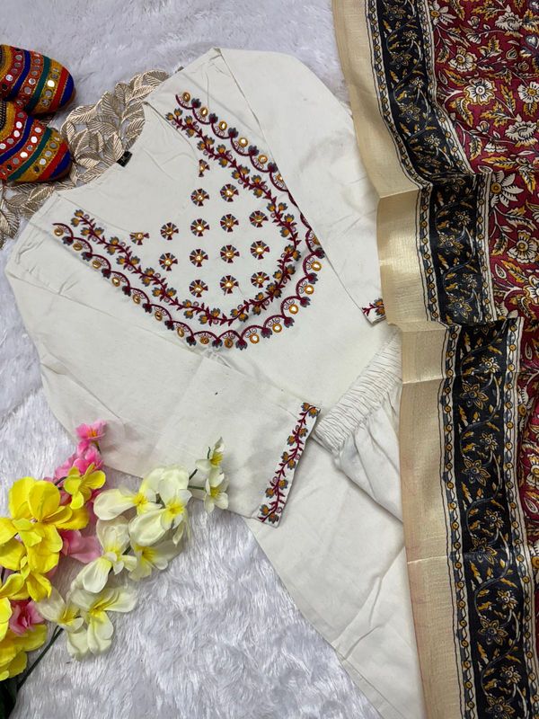 Kurti pant duppata set