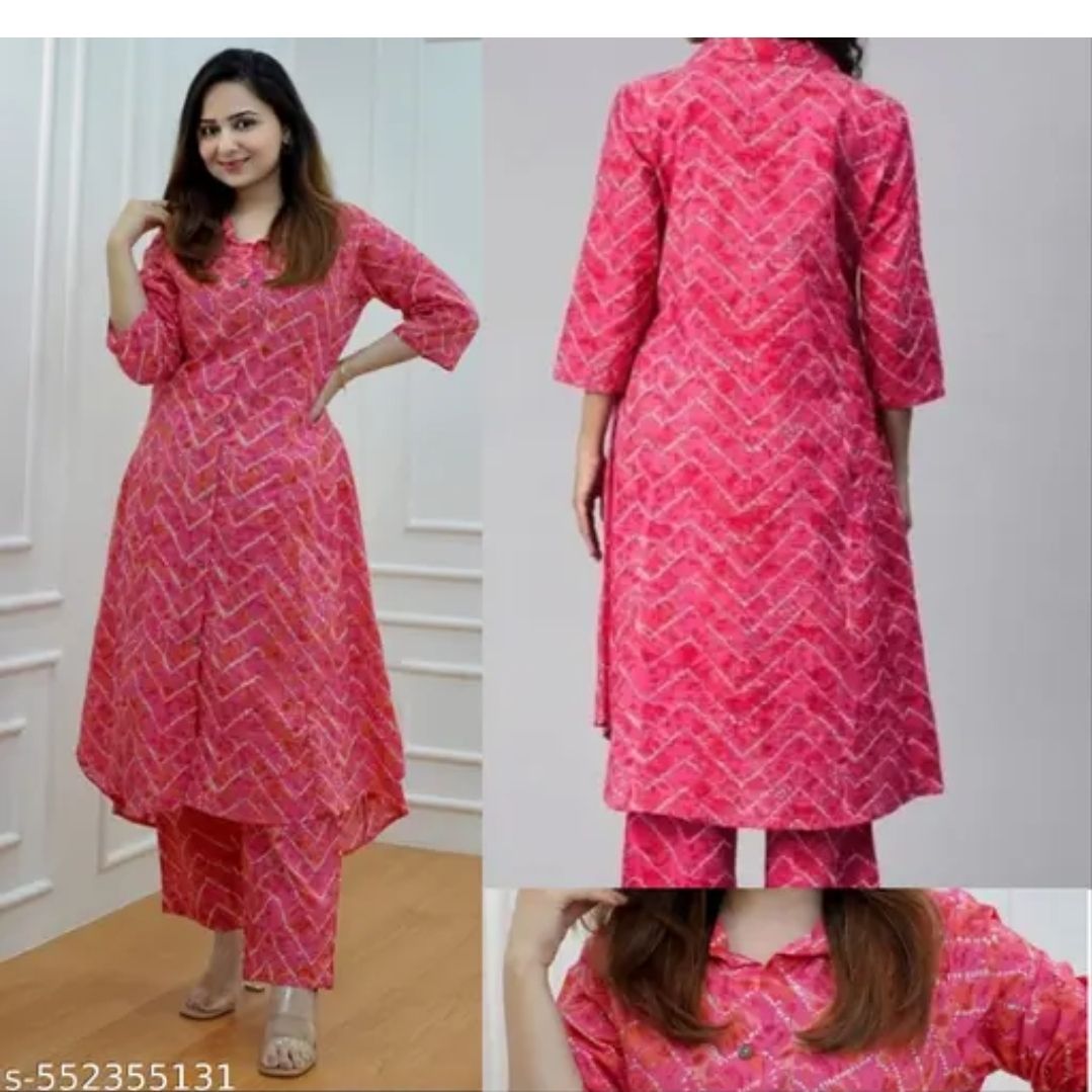 Cord set/kurti pant set