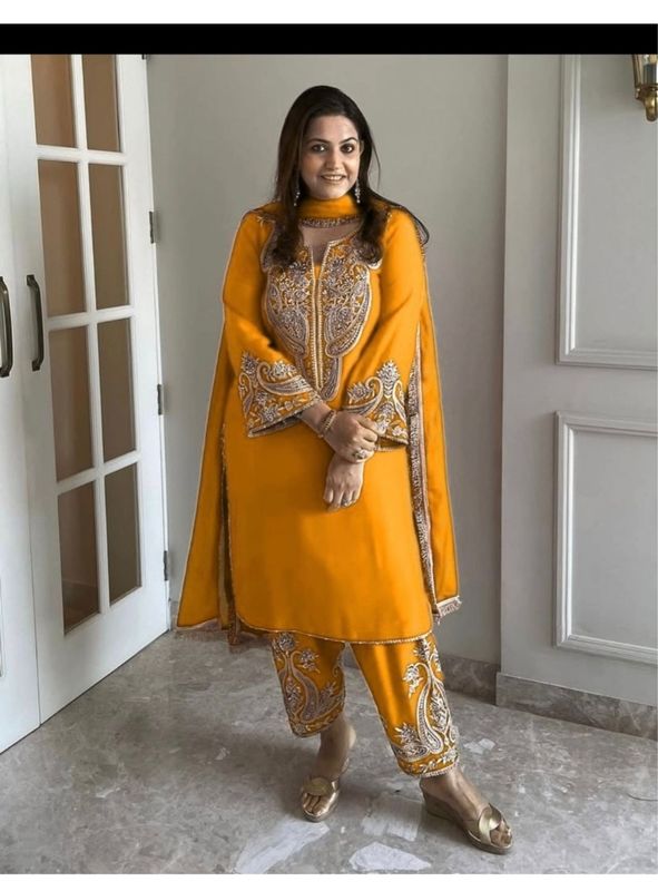 Straight salwaar set