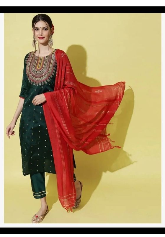 Straight salwaar set