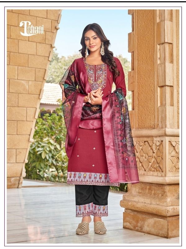 Straight salwaar set