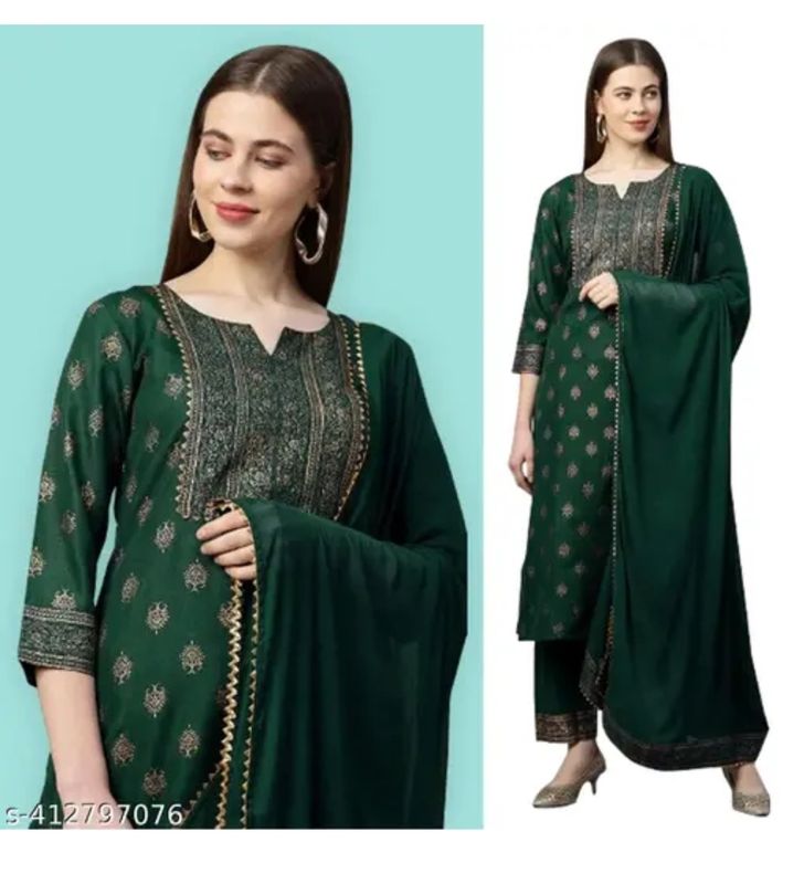 Straight salwaar set