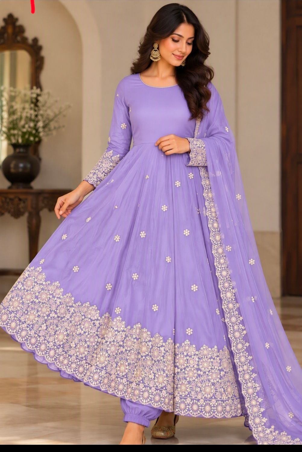 Gown duppata set