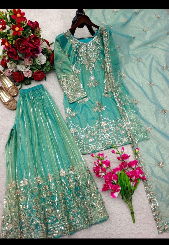 Palazzo suit set