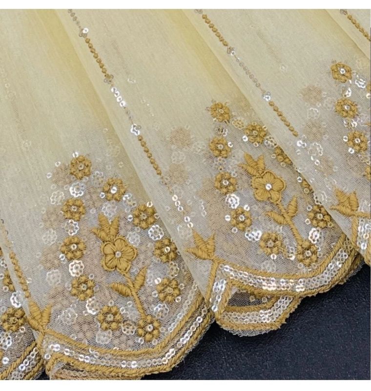 Organza silk saree