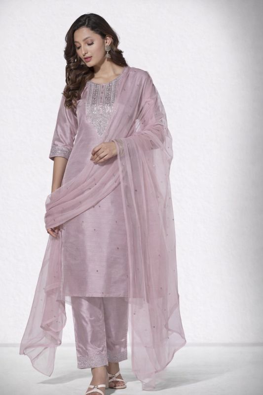 Straight salwaar set