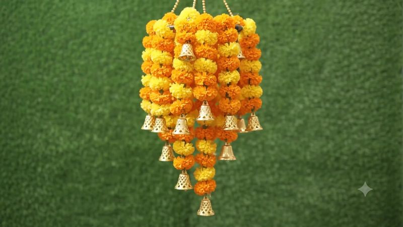 Marogold jhummar Decorations