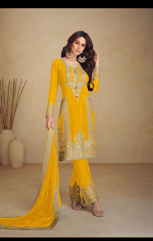 Straight salwaar set