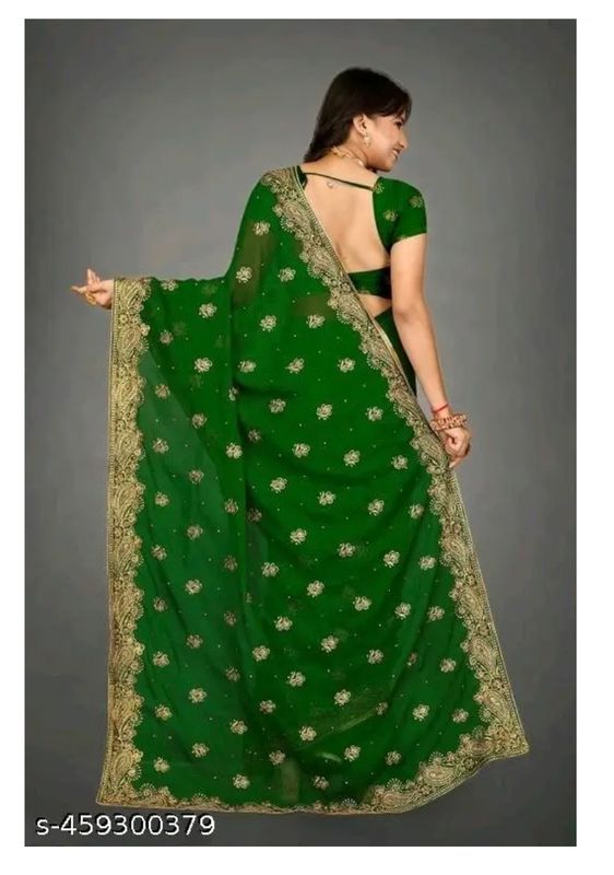 Georgette party/wedding  sarees