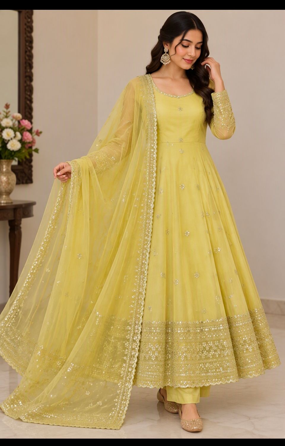 Gown duppata Set
