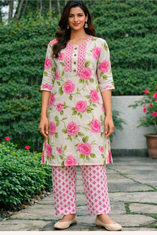Cord set/kurti pant set