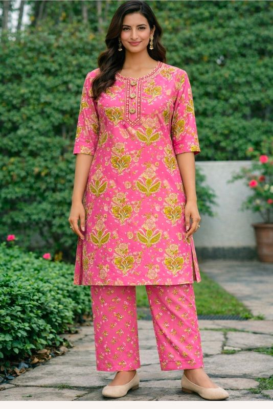 Cord set/kurti pant set