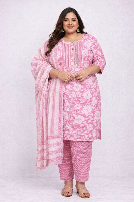 Straight salwaar set