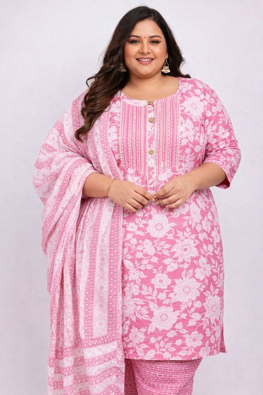 Straight salwaar set
