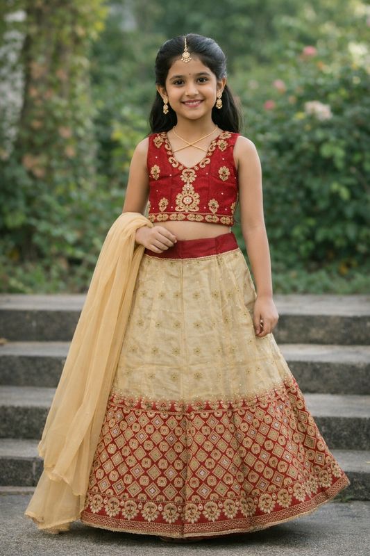 Girls lahenga set