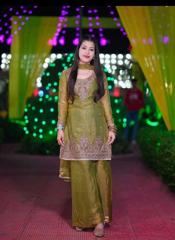 Straight salwaar set
