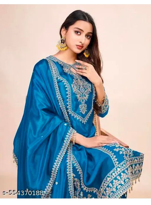 Straight salwaar set