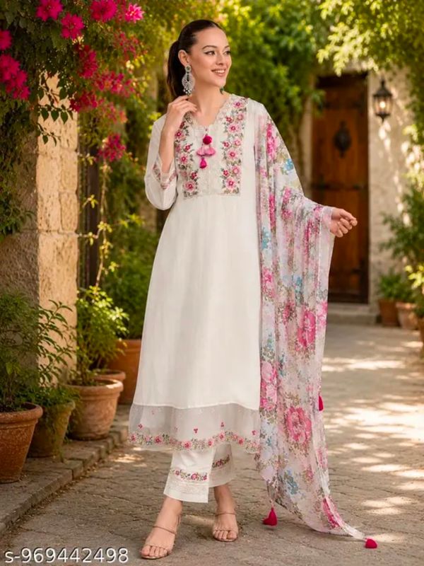 Straight salwaar set