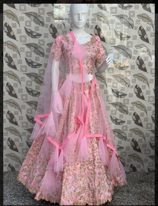 Silk Lehenga  set